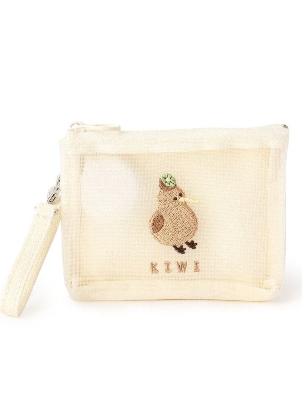 🇯🇵 BLEU BLEUET Butter Yellow Rare Animal Kiwi Daily Pouch / Commuter Pass